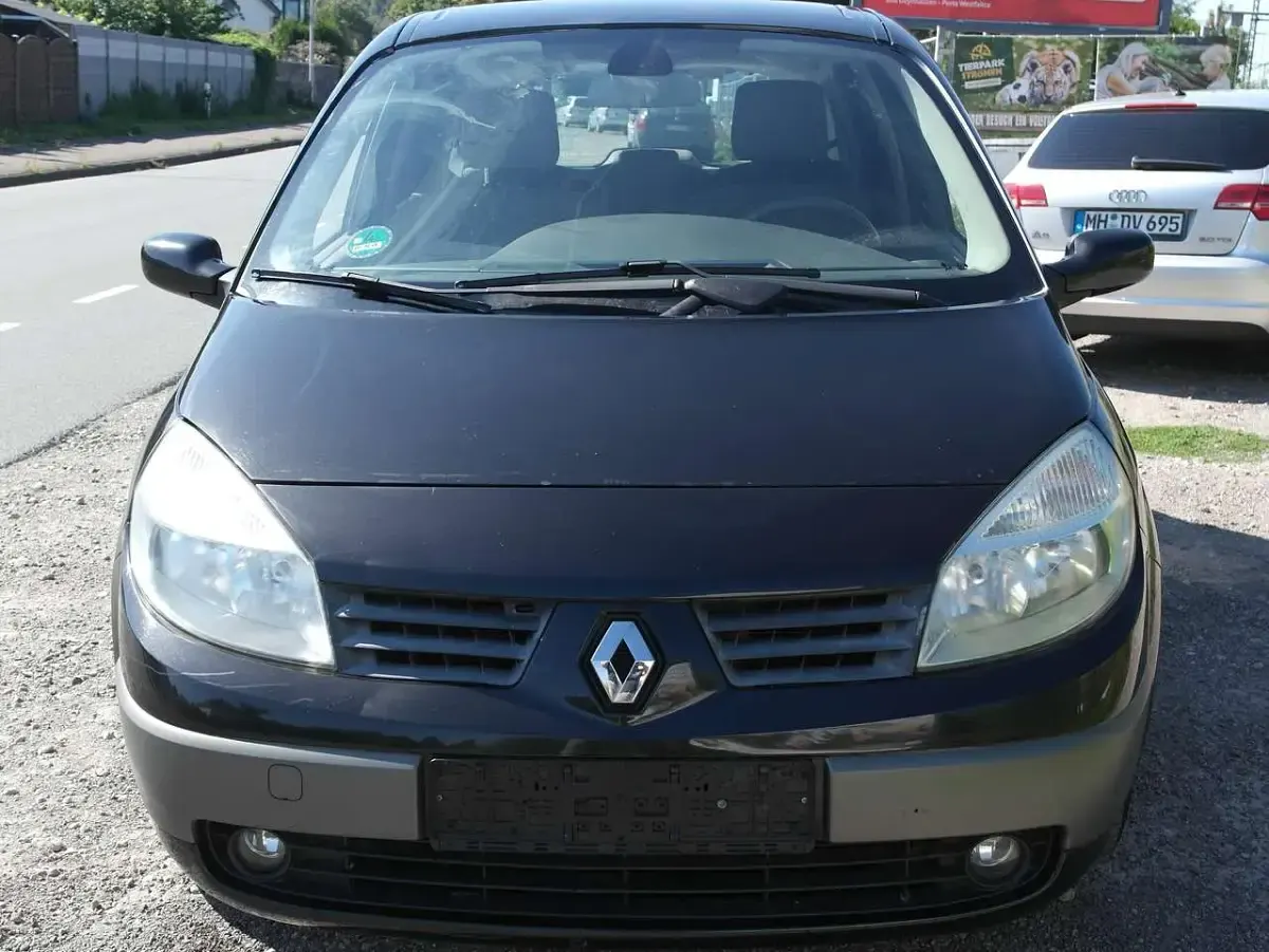 Gebraucht Renault Grand Scénic II 111 PS (81 kW) 2005 Schwarz Van / Kleinbus