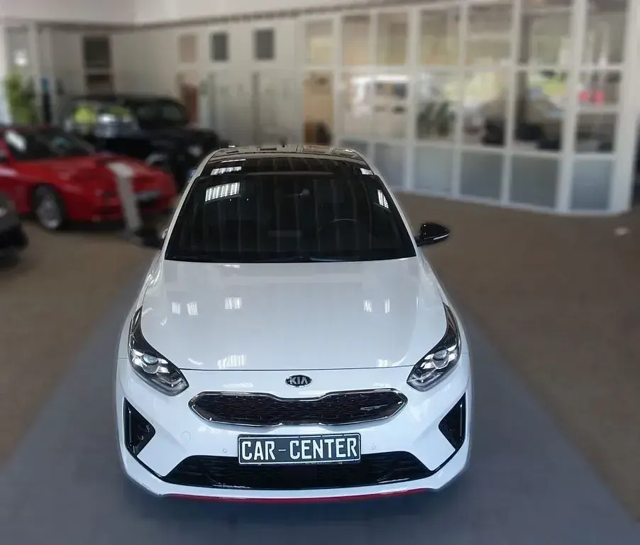 Gebraucht Kia ProCeed GT GT 204 PS (150 kW) 2019 Weiß Kleinwagen