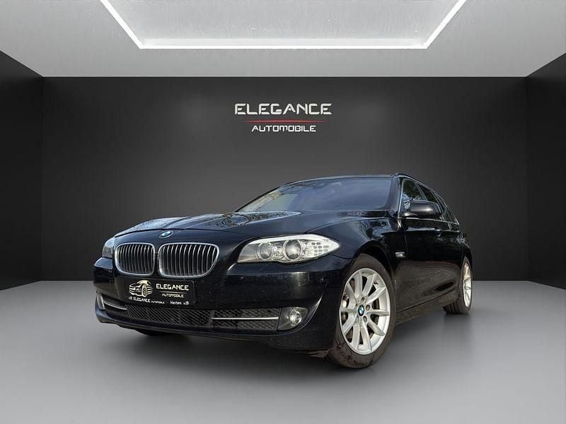 Schwarz Gebraucht 2013 BMW 530 Comfort Edition Kombi | 9.500 € (Superpreis) - Bild 1/4