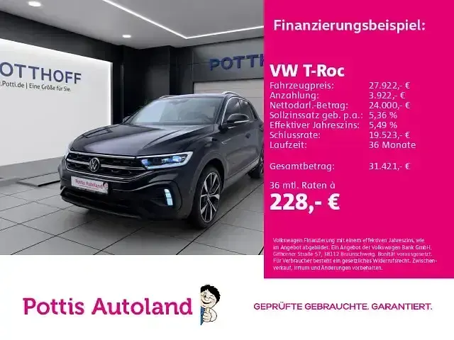 Gebraucht VW T-Roc R-line 116 PS (85 kW) 2025 SUV