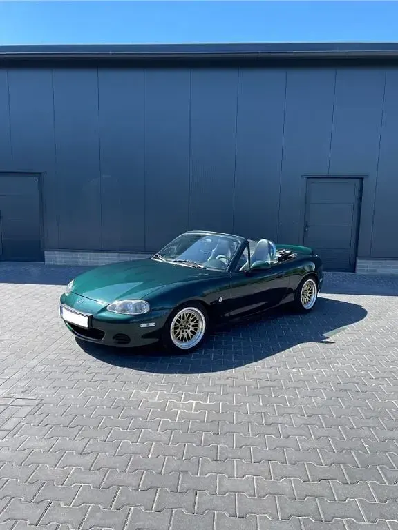 Gebraucht Mazda MX5 110 PS (80 kW) 2001 Grün Cabrio