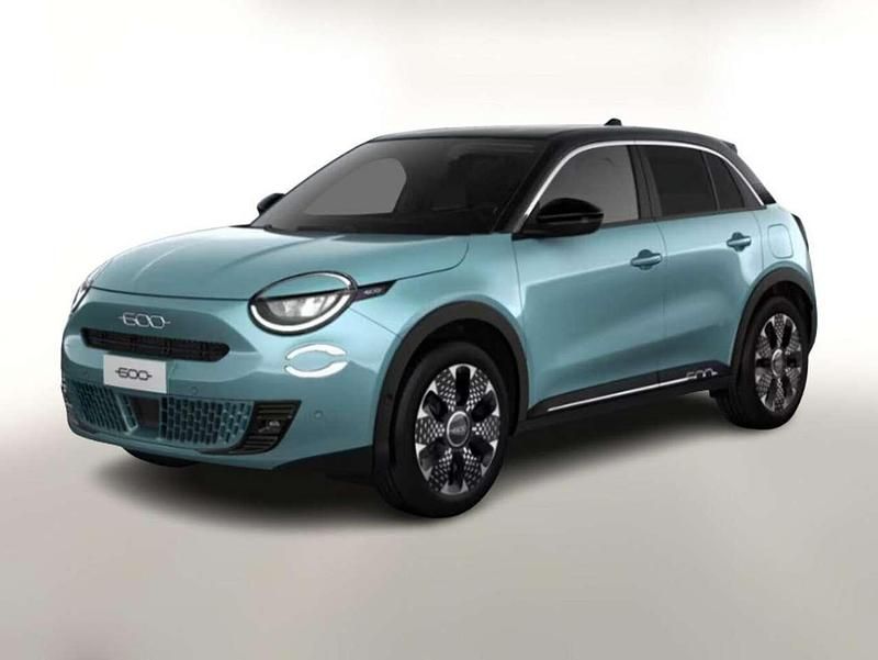 Acqua blau metallic / dach schwa Neu 2025 Fiat 600 La Prima SUV | 26.980 € (Fairer Preis) - Bild 1/3