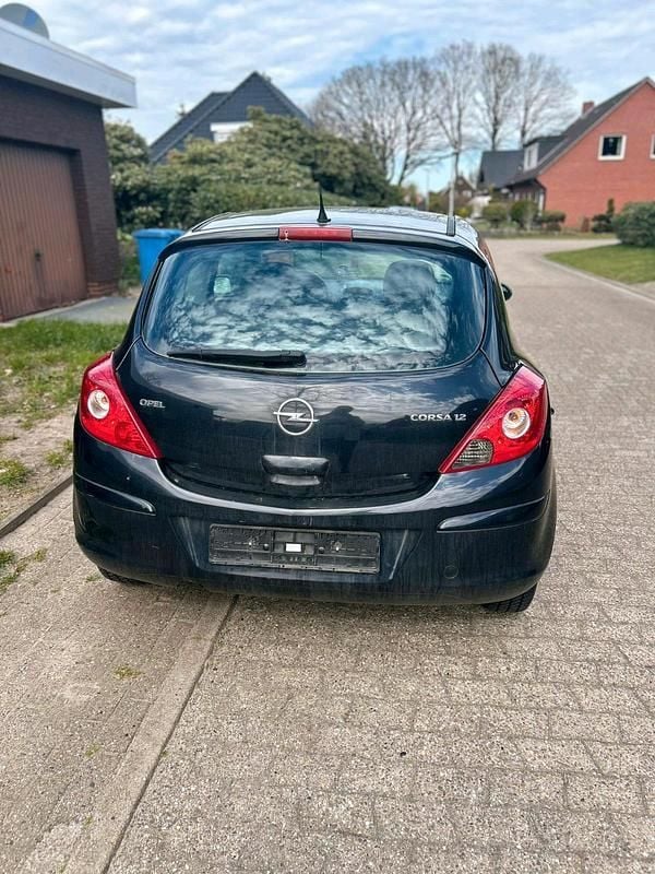 Gebraucht Opel Corsa 2008 Schwarz Kleinwagen