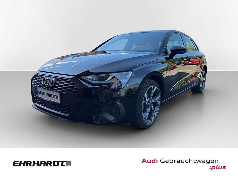Brillantschwarz Gebraucht 2022 Audi A3 Sportback e-tron Limousine | 26.490 € (Fairer Preis) - Bild 1/3