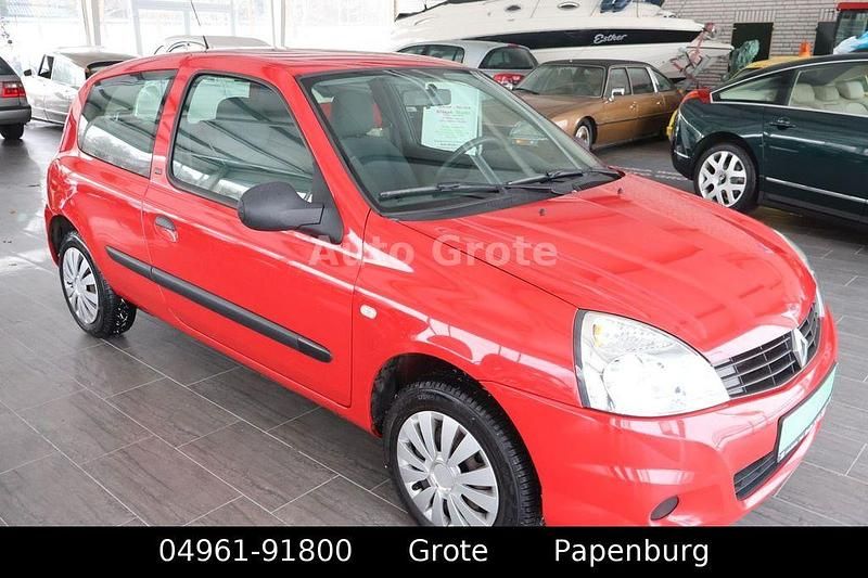 Gebraucht Renault Clio II 58 PS (42 kW) 2011 Rot Kleinwagen