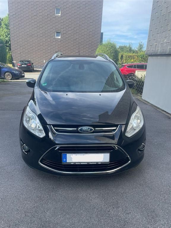 Schwarz Gebraucht 2011 Ford Grand C-Max Titanium Van / Kleinbus | 5.500 € (Fairer Preis) - Bild 1/4