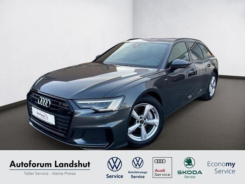 Grau daytonagrau perleffekt Gebraucht 2024 Audi A6 S-Line Kombi | 44.680 € (Superpreis) - Bild 1/4