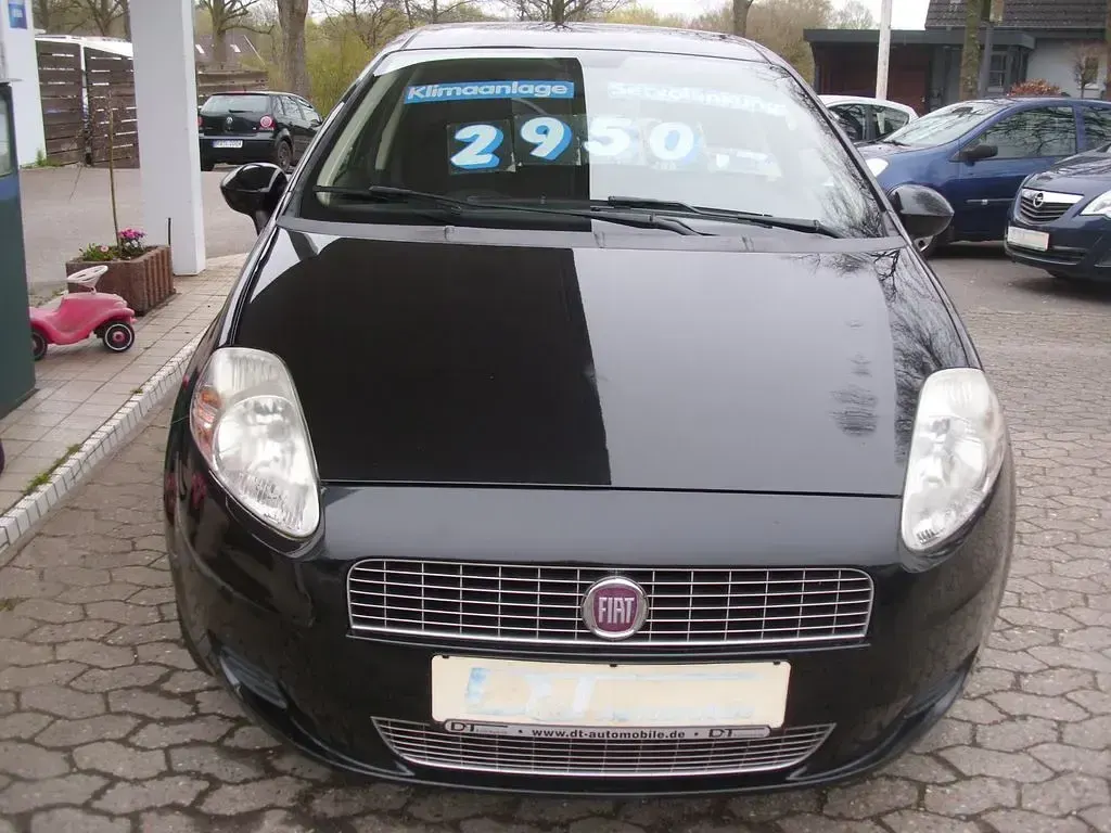Gebraucht Fiat Punto Evo Dynamic 77 PS (56 kW) 2008 Schwarz Kleinwagen