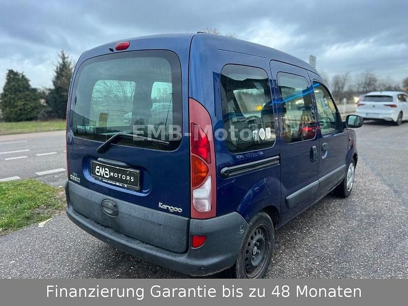Gebraucht Renault Kangoo Expression 75 PS (55 kW) 2001 Blau Van / Kleinbus