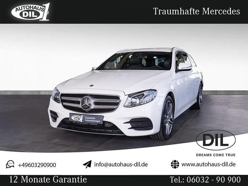 Gebraucht Mercedes E220 AMG 194 PS (142 kW) 2017 Weiß Limousine