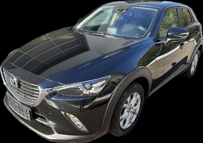 Onyxschwarz metallic Gebraucht 2016 Mazda CX-3 Exclusive-Line SUV | 13.449 € (Fairer Preis) - Bild 1/4