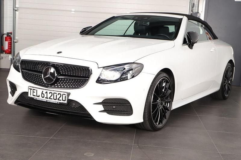 Gebraucht Mercedes E450 AMG line 367 PS (269 kW) 2020 Polarweiss Cabrio