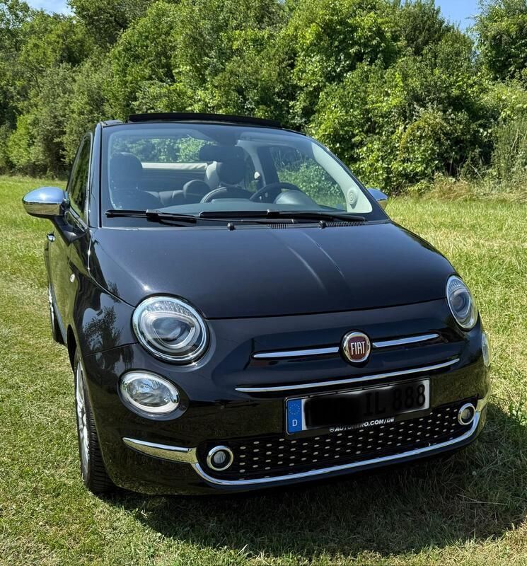 Schwarz Gebraucht 2016 Fiat 500C Cabrio | 9.800 € (Fairer Preis) - Bild 1/4
