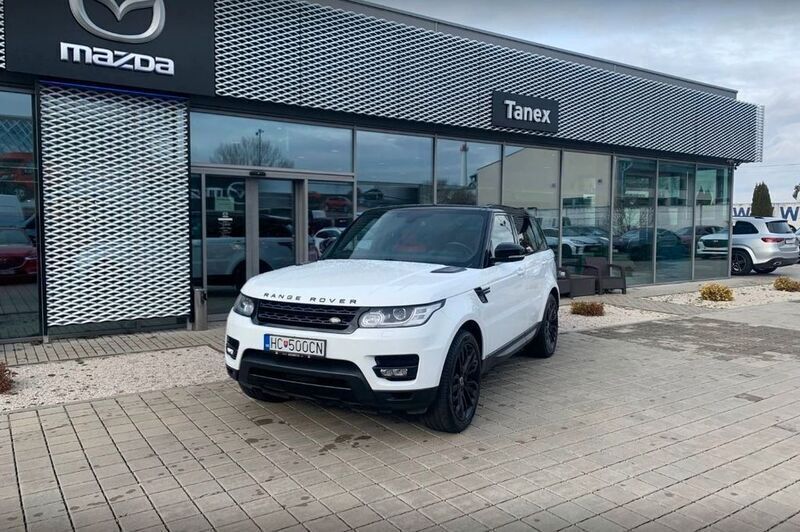 Weiß Gebraucht 2014 Land Rover Range Rover Sport Dynamic SUV | 26.990 € (Etwas zu teuer) - Bild 1/3