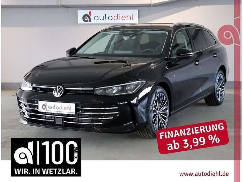 Black metallic Gebraucht 2024 VW Passat Elegance Kombi | 36.290 € (Fairer Preis) - Bild 1/4