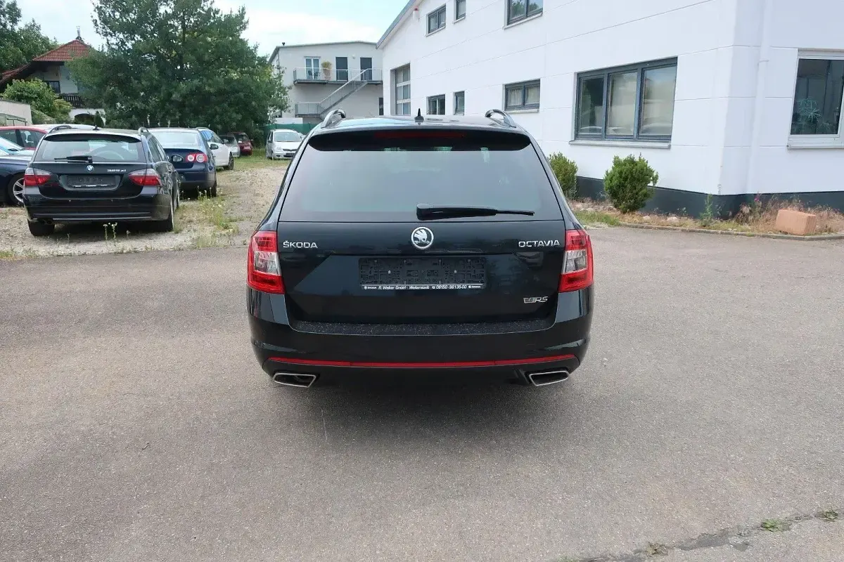 Gebraucht Skoda Octavia RS 184 PS (135 kW) 2014 Schwarz Kombi