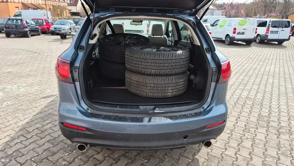 Gebraucht Mazda CX-9 277 PS (203 kW) 2015 Blau SUV