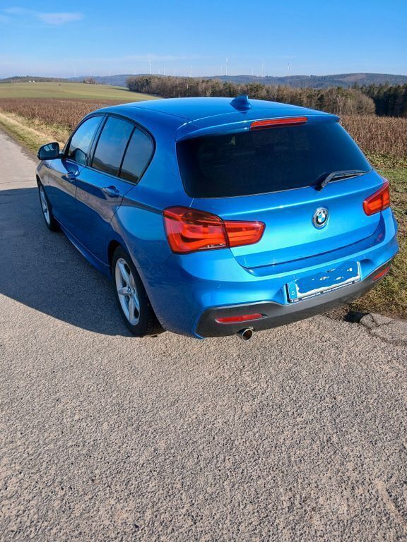 Blau Gebraucht 2019 BMW 116 M Sport Kleinwagen | 16.500 € (Fairer Preis) - Bild 1/4