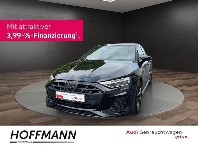 Mythosschwarz metallic Gebraucht 2025 Audi A3 S-Line | 37.990 € (Superpreis) - Bild 1/3