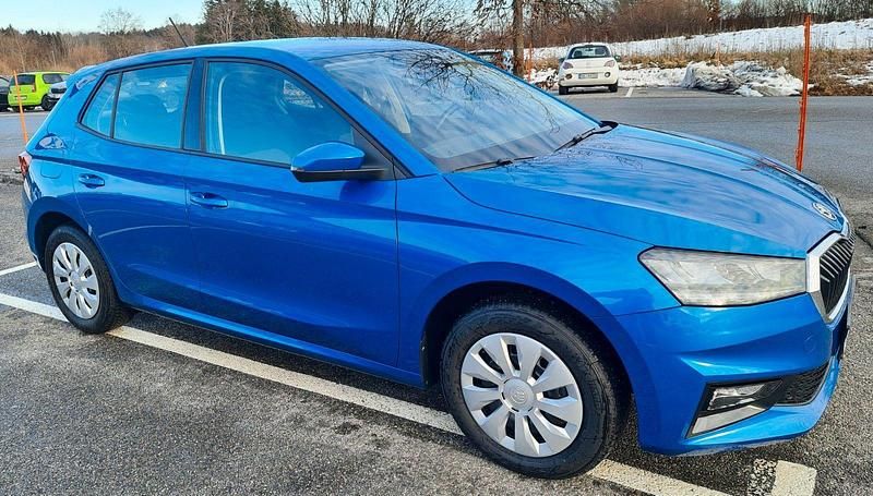 Gebraucht Skoda Fabia Ambition 95 PS (69 kW) 2023 Blau Kleinwagen