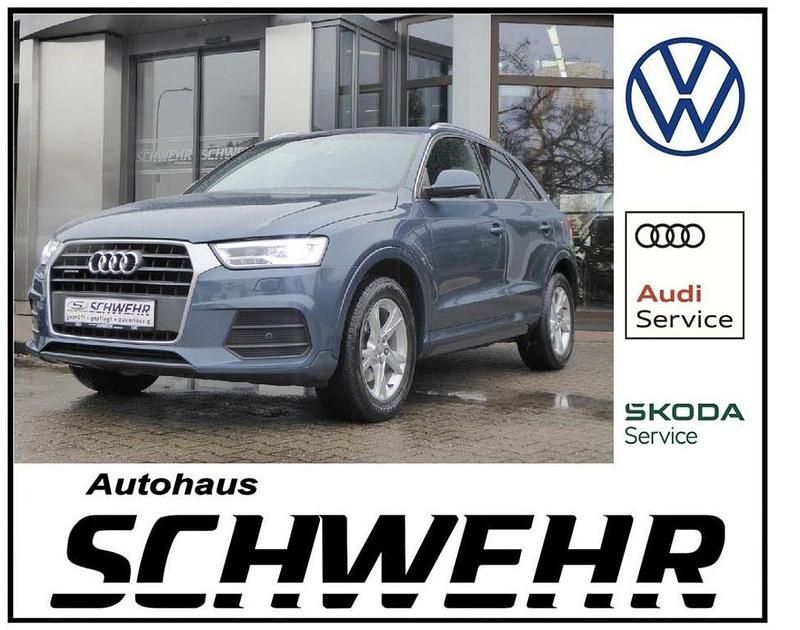 Utopiablau metallic Gebraucht 2016 Audi Q3 Sport SUV | 18.480 € (Fairer Preis) - Bild 1/4