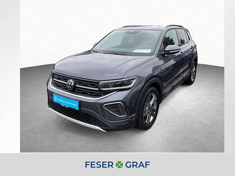 Rauchgrau metallic Gebraucht 2024 VW T-Cross R-line SUV | 30.540 € (Etwas zu teuer) - Bild 1/4