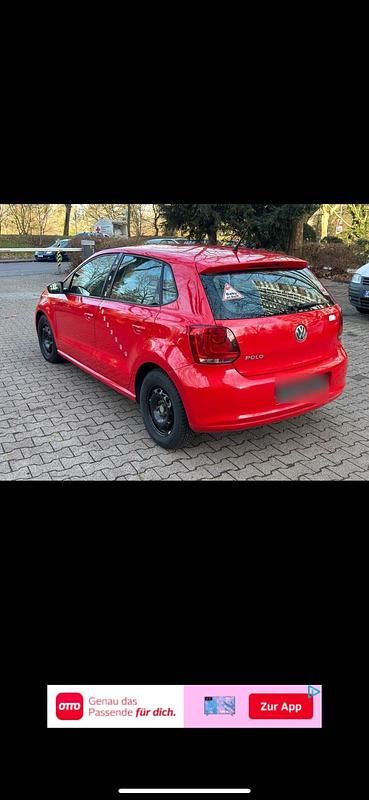 Gebraucht VW Polo 60 PS (44 kW) 2010 Rot Kleinwagen
