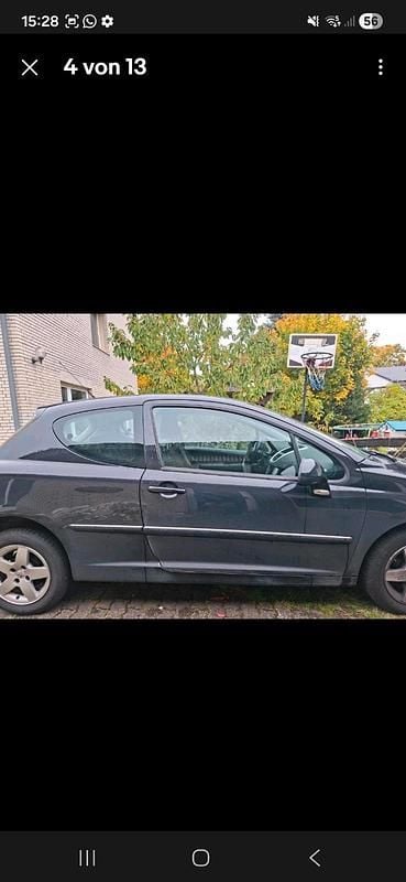 Gebraucht Peugeot 207 75 PS (55 kW) 2009 Schwarz Kleinwagen