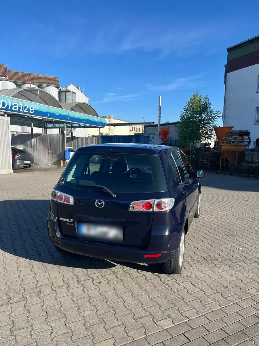 Gebraucht Mazda 2 80 PS (58 kW) 2005 Blau Kleinwagen