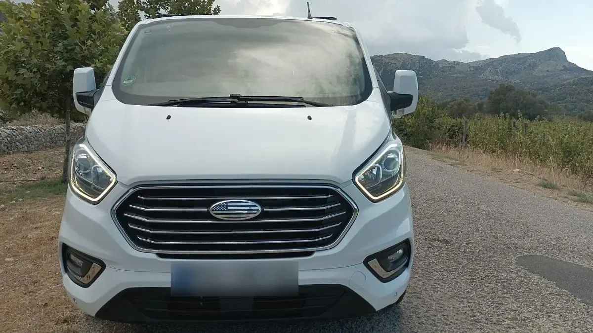 Gebraucht Ford Transit Custom 130 PS (95 kW) 2018 Weiß Van