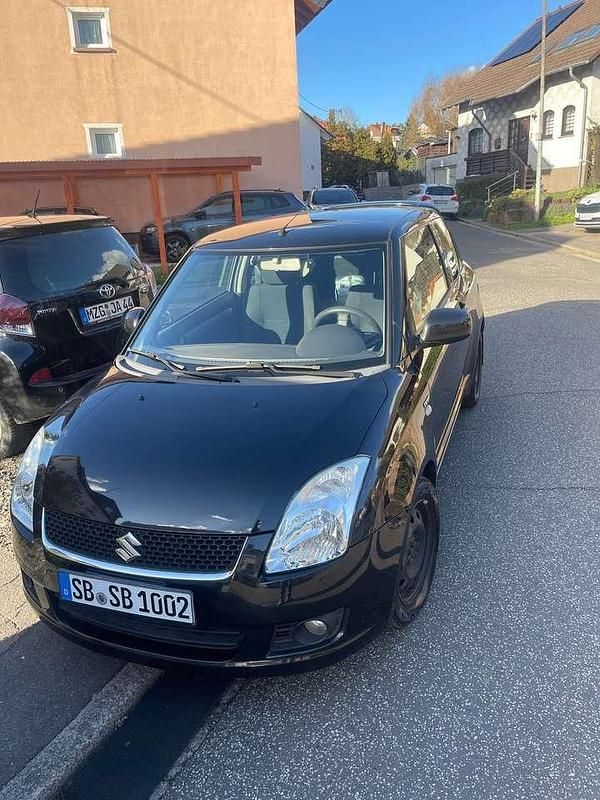 Gebraucht Suzuki Swift Club 75 PS (55 kW) 2009 Schwarz Kleinwagen