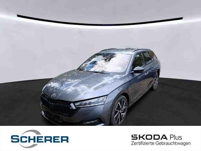 Graphitegrau metallic Gebraucht 2022 Skoda Octavia SportLine Kombi | 26.900 € (Fairer Preis) - Bild 1/4