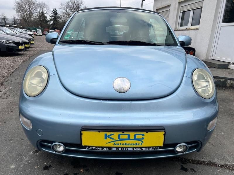 Gebraucht VW New Beetle Cabriolet 116 PS (85 kW) 2004 Blau Cabrio