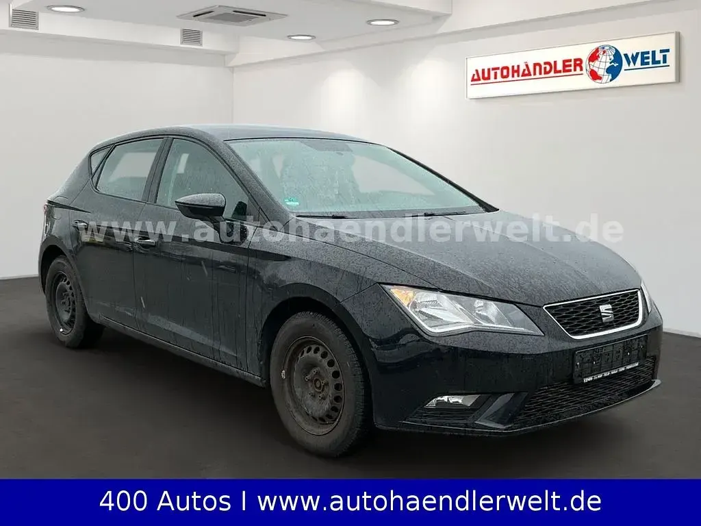 Brugt Seat Leon Reference 86 HK (63 kW) 2015 Sort Sedan