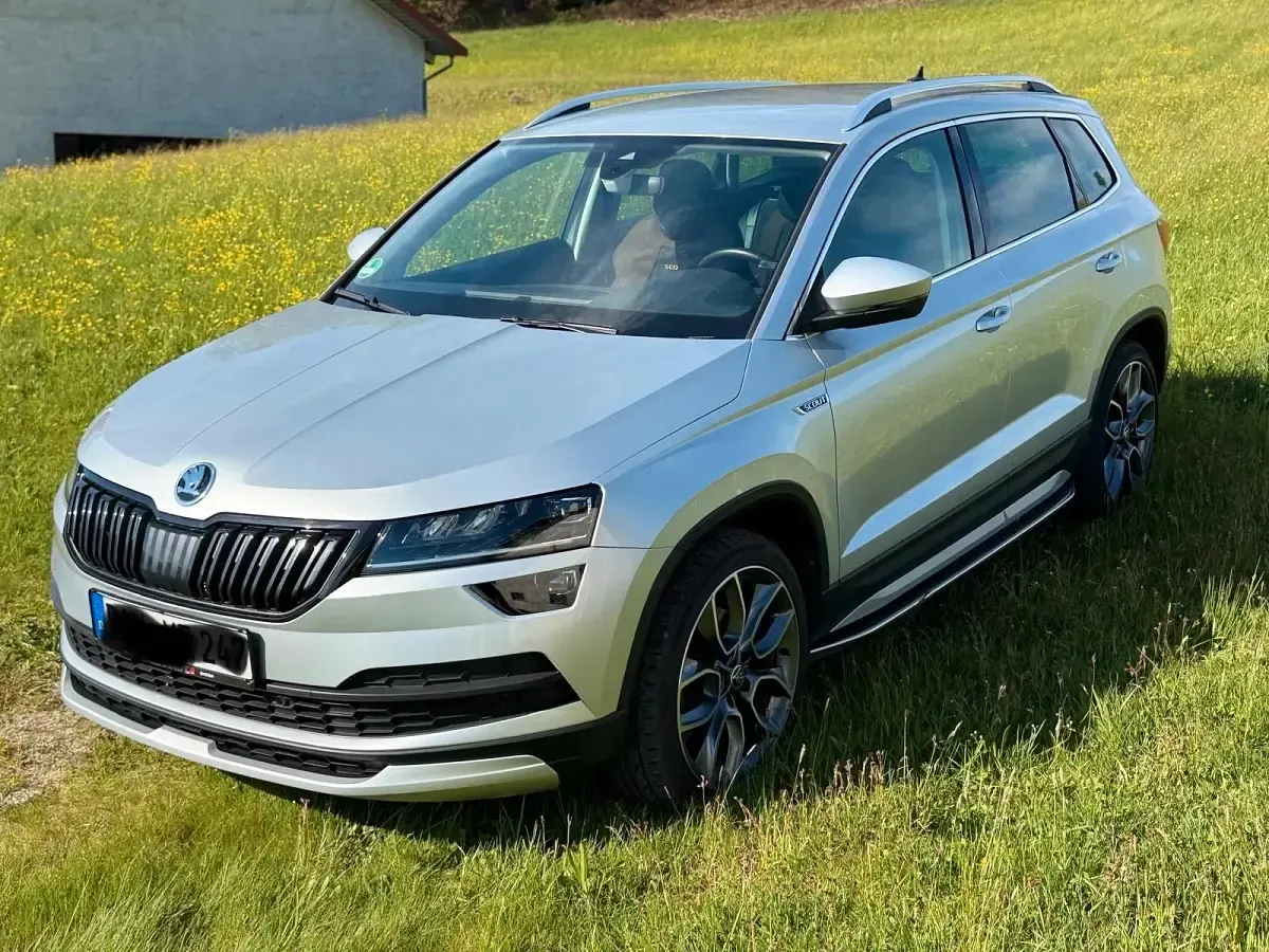 Gebraucht Skoda Karoq 190 PS (139 kW) 2020 Silber SUV