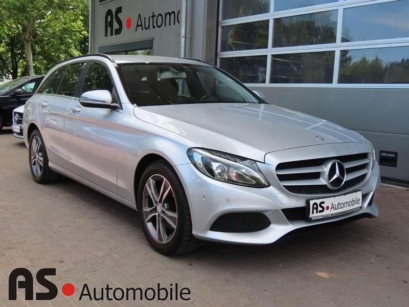 Silber Gebraucht 2016 Mercedes C200 Kombi | 9.990 € (Guter Preis) - Bild 1/4