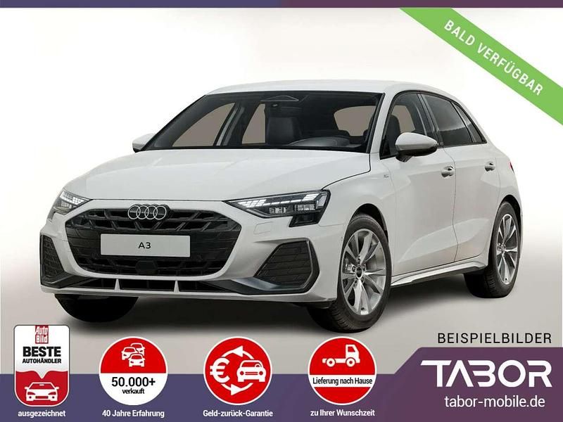 Weiß Neu 2025 Audi A3 Sportback S-Line Limousine | 37.988 € (Superpreis) - Bild 1/4