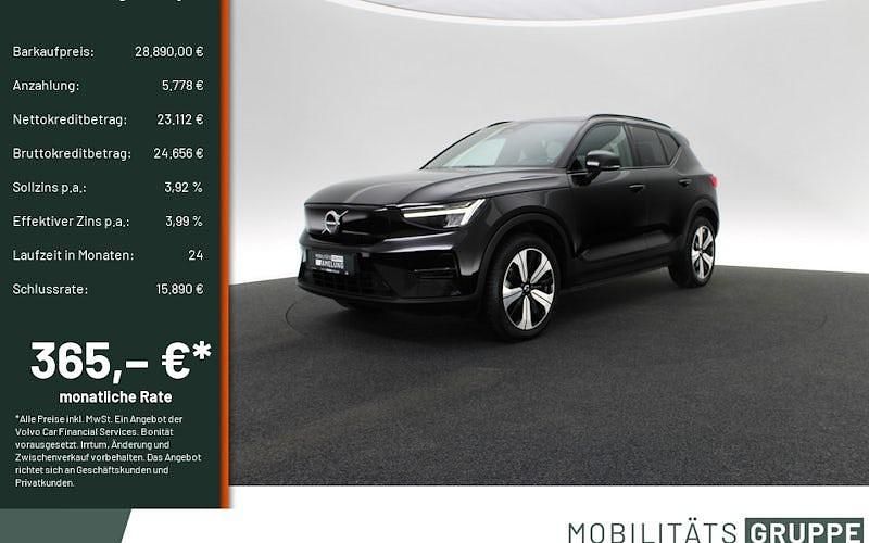 Schwarz Gebraucht 2022 Volvo EX40 Plus SUV | 28.890 € (Guter Preis) - Bild 1/4