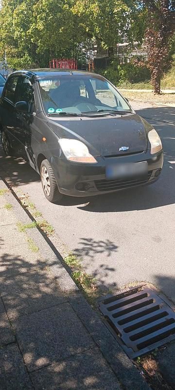 Schwarz Gebraucht 2007 Chevrolet Matiz Kleinwagen | 950 € (Fairer Preis) - Bild 1/4