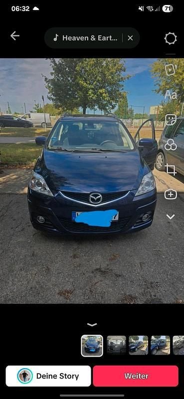 Blau Gebraucht 2010 Mazda 5 Van / Kleinbus | 2.500 € (Superpreis) - Bild 1/4