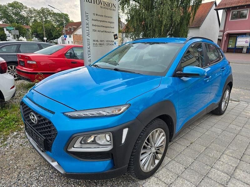 Blau Gebraucht 2020 Hyundai Kona SUV | 16.950 € (Guter Preis) - Bild 1/4