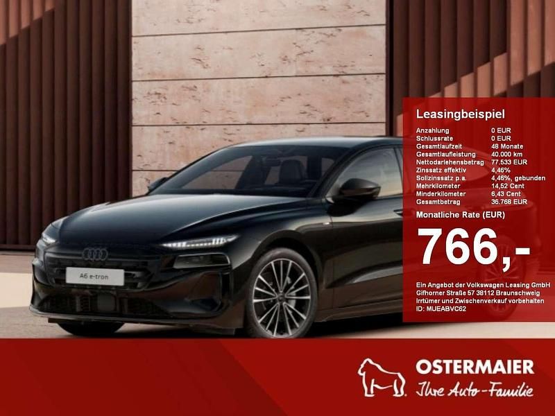 Mythosschwarz metallic Neu 2026 Audi A6 e-tron Business Kombi | 78.780 € (Teuer) - Bild 1/4