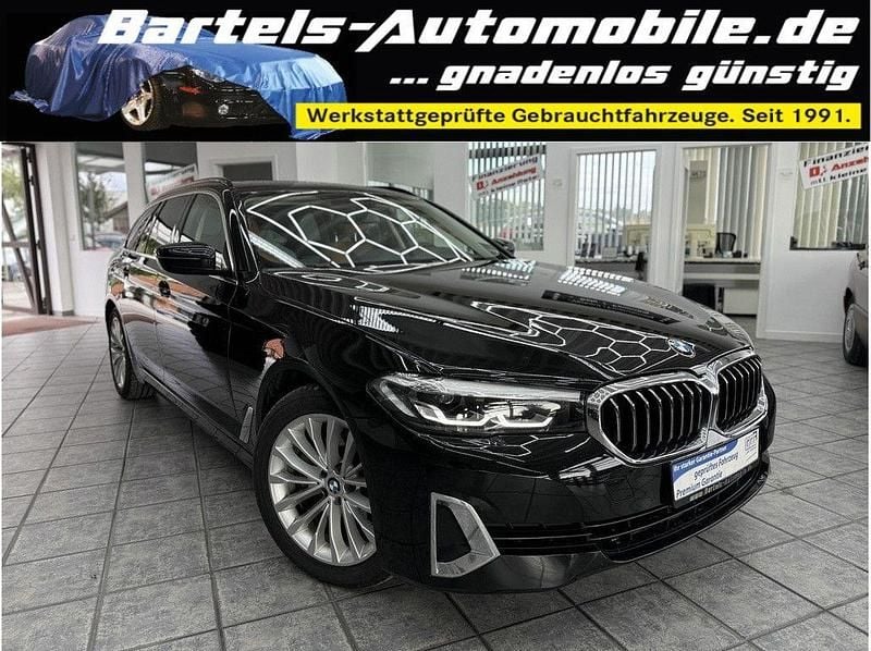 Schwarz ii Gebraucht 2021 BMW 520 Luxury Line Kombi | 24.900 € (Guter Preis) - Bild 1/4