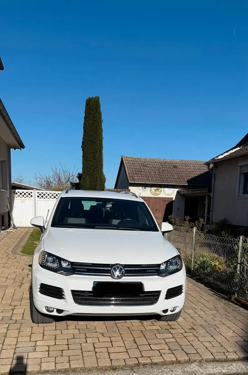 Gebraucht VW Touareg Highline 340 PS (250 kW) 2013 Weiß SUV