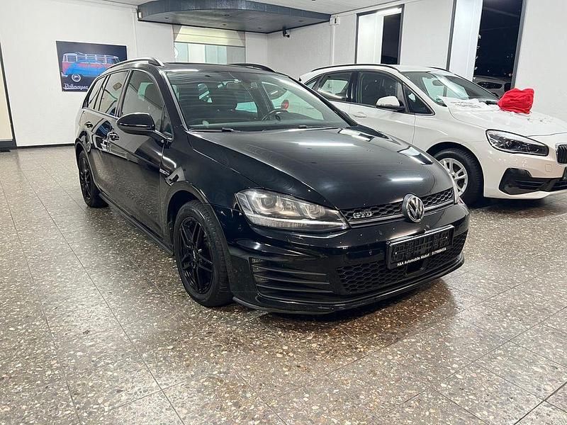 Gebraucht VW Golf VII GTD 184 PS (135 kW) 2015 Schwarz Kombi