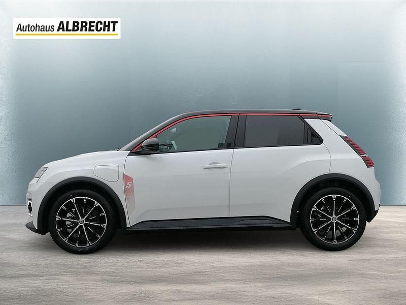 Neu Renault 5 E-Tech Komfort 77 kW (106 PS) 2026 Perlmuttweiß metallic, black Limousine