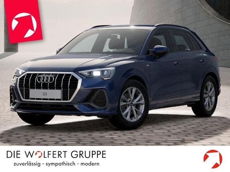 Gebraucht Audi Q3 S-Line 150 PS (110 kW) 2023 Navarrablau metallic SUV
