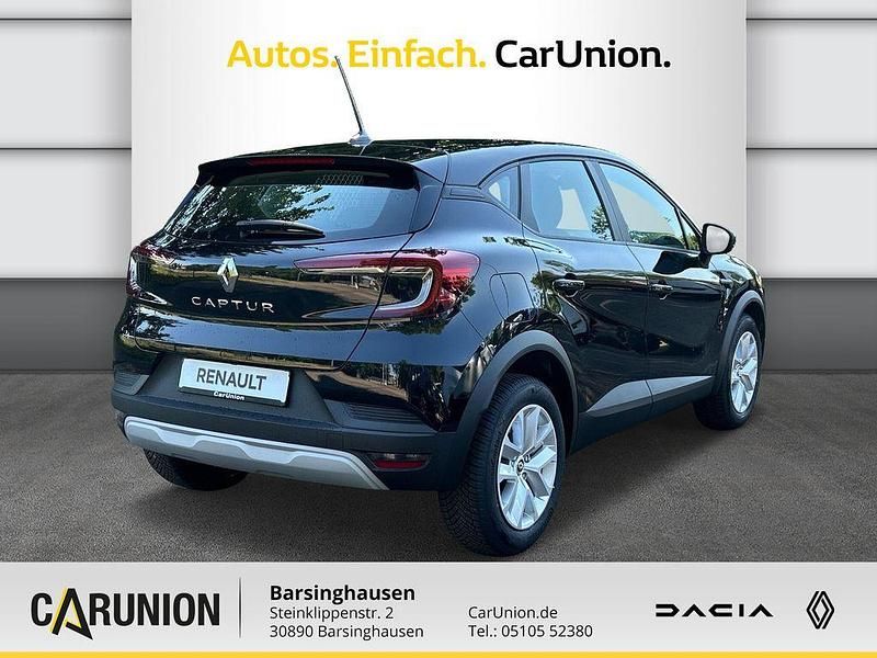 Gebraucht Renault Captur Equilibre 91 PS (66 kW) 2024 Black pearlschwarz metallic (schwarz) SUV