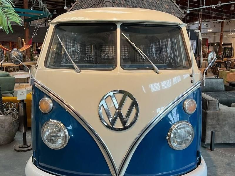 Second-hand VW T1 44 CP (32 kW) 1963 Albastru Van