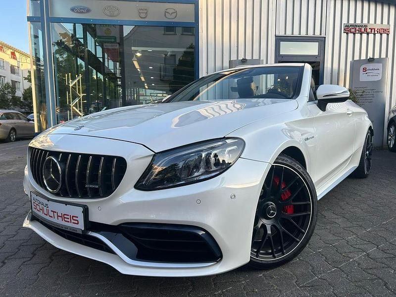 Weiß Gebraucht 2019 Mercedes C63S AMG AMG Cabrio | 64.990 € (Fairer Preis) - Bild 1/4